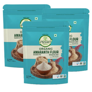 Pusht Organic Amaranth Chaulai Millet Flour 500Gm
